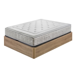 Pack Canapé y Colchón con Muelles y Viscoelástica 135 - Imagen 1